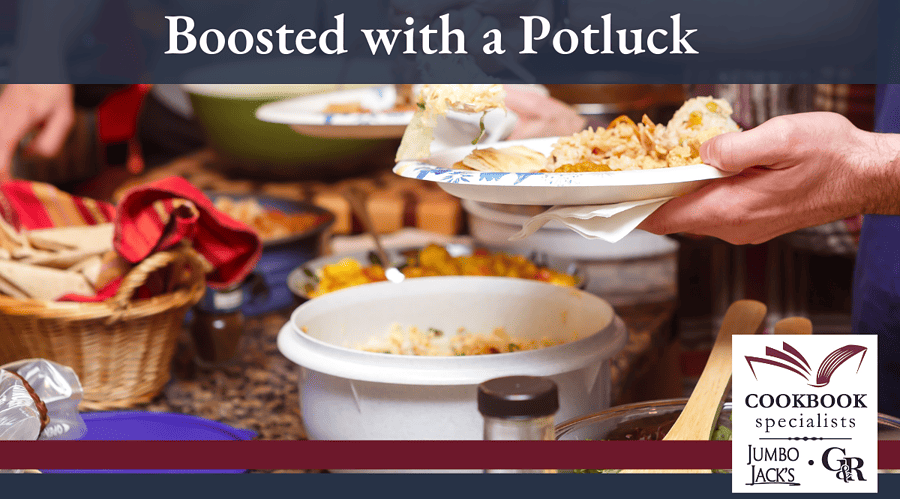Cookbook Fundraising Boosted with a Potluck Blog Image
