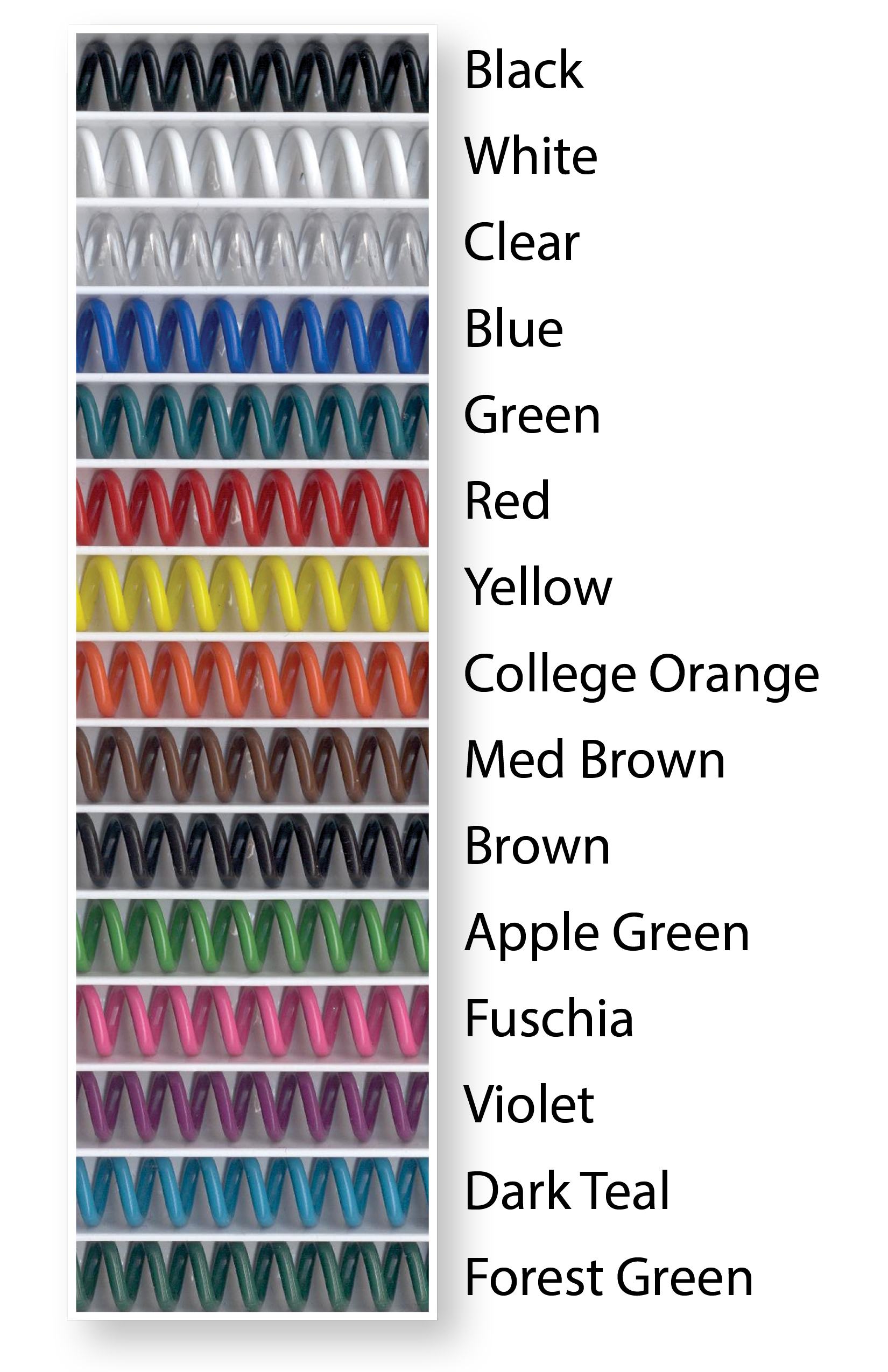 Coil Color Options