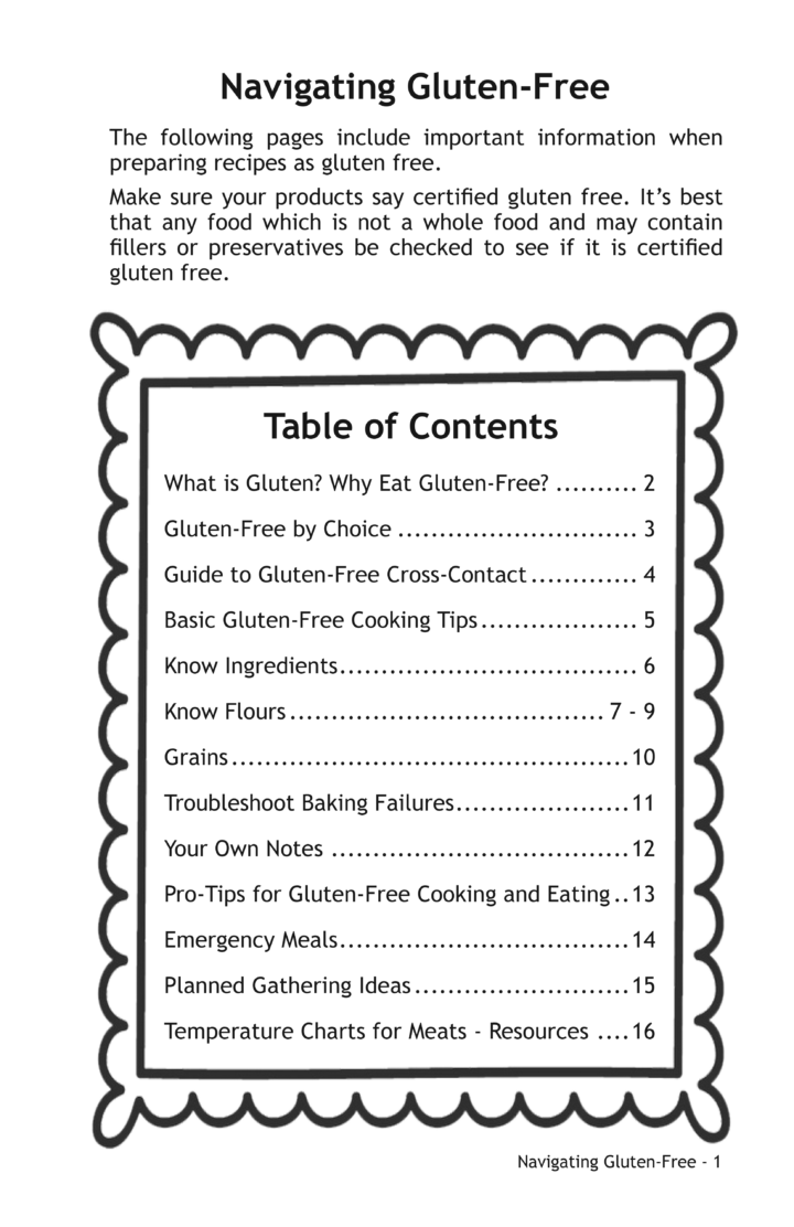 Navigating Gluten Free VAS