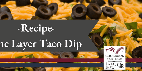 Recipe for Nine Layer Taco Dip Blog Image