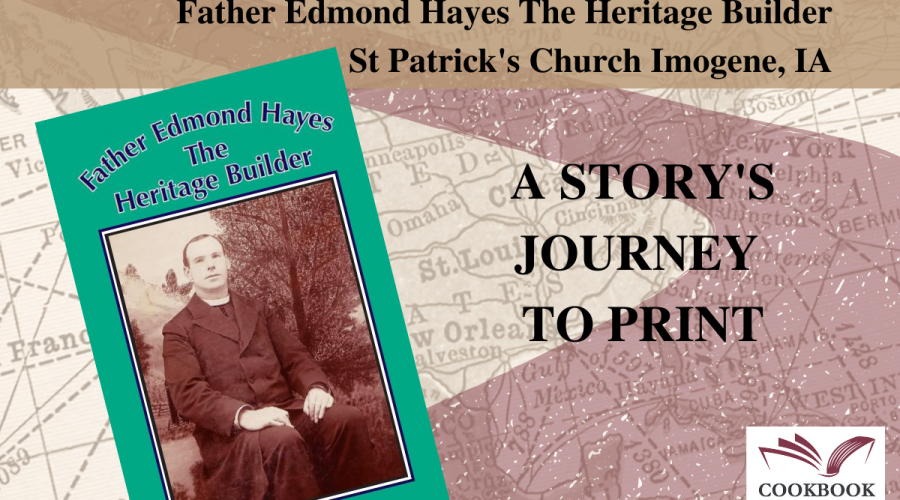 A Books Journey to Print - Father Hayes St Patrick's Church, blog image