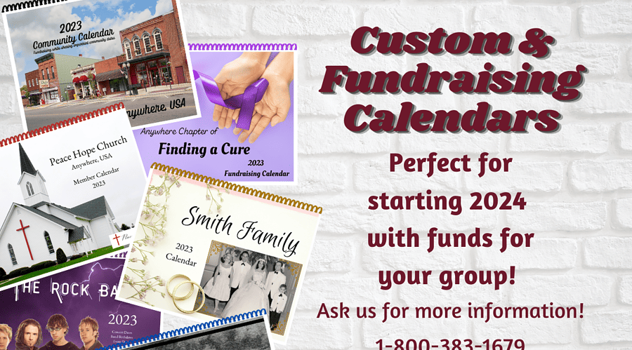 Custom & Fundraising Calendars 2024