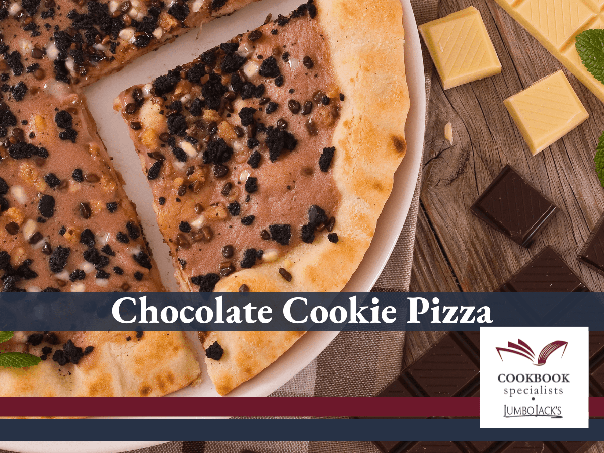 Chocolate Cookie Pizza - Cookbook Specialists