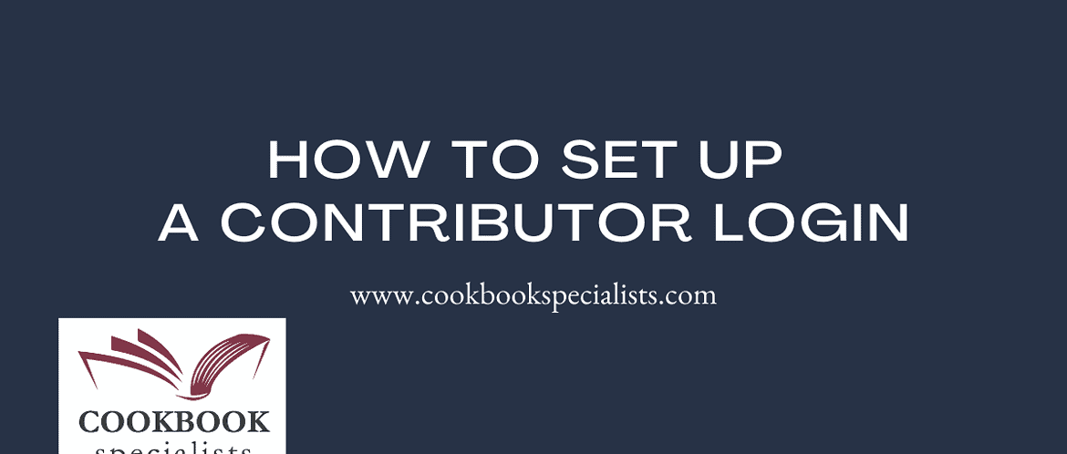 How To Set A Contributor Log In Blog and Video Image