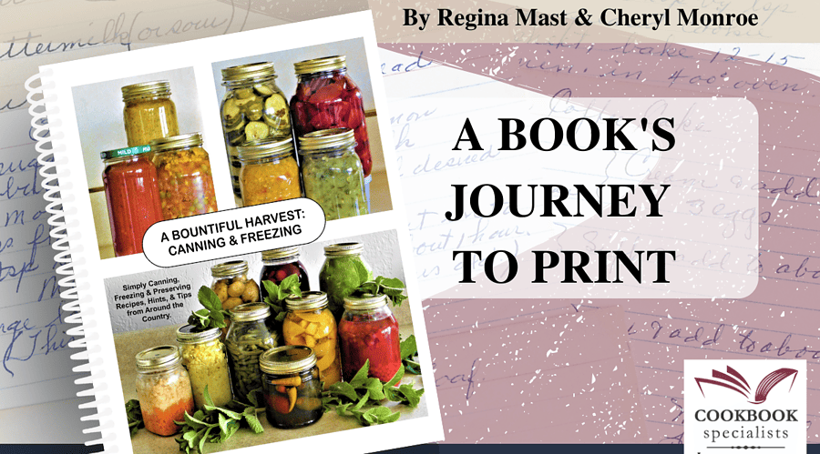 A Books Journey to Print Blog featuring A Bountiful Harvest by Regina Mast and Cheryl Moore