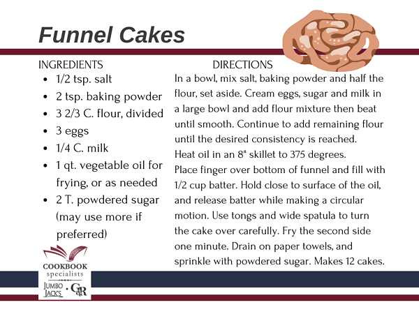 Funnel Cake Recipe