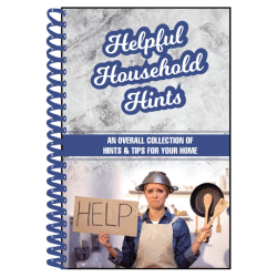 Helpful Household Hints Book